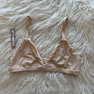 Skims Fits Everybody Triangle Bralette Sand Size Large